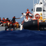 Mediterranean boat disaster 2026 migrant rescue near Libya