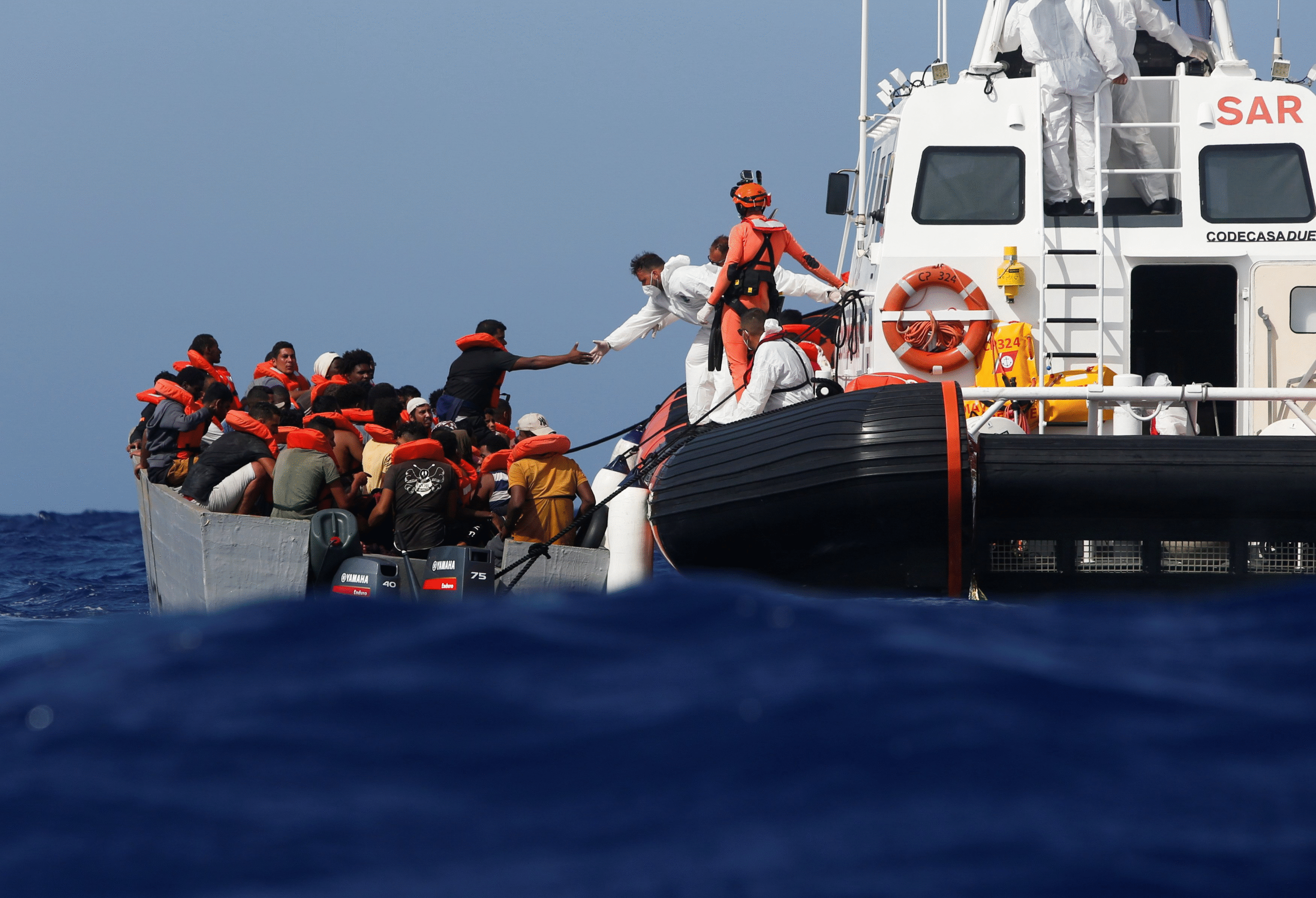 Mediterranean boat disaster 2026 migrant rescue near Libya