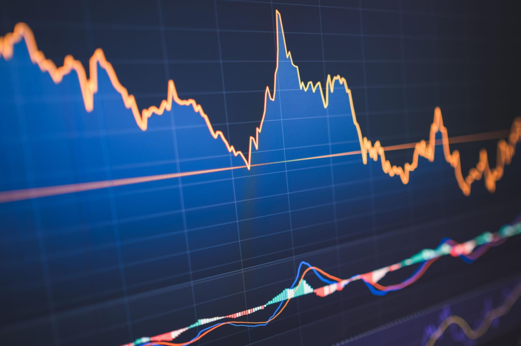Global economy slowdown chart showing declining growth in 2026
